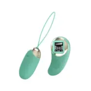 Pretty Love Green Remote Control Vibrating Egg Mine