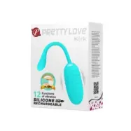 Pretty Love Kirk Rechargeable Vibrating Egg Light Green