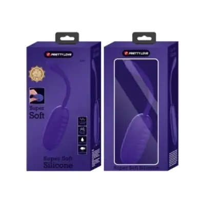 Pretty Love Kirk Rechargeable Vibrating Egg Purple