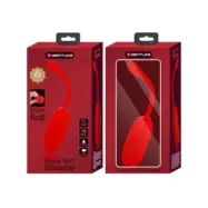 Pretty Love Kirk Rechargeable Vibrating Egg Red
