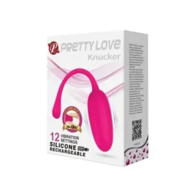 Pretty Love Knucker Pink Rechargeable Vibrating Egg