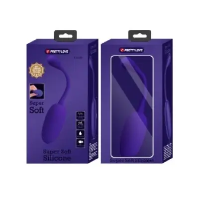 Pretty Love Knucker Purple Rechargeable Vibrating Egg