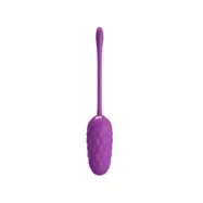 Pretty Love Vibrating Egg With Purple Rechargeable Marine Texture