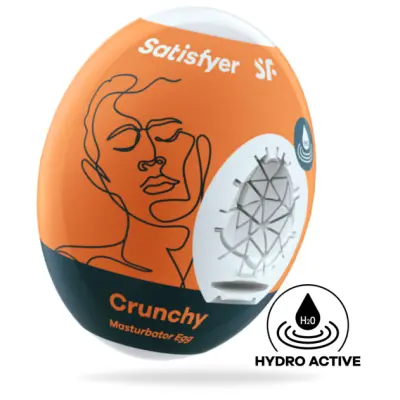 Satisfyer Masturbator Egg Crunchy