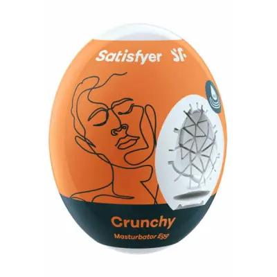 Satisfyer Masturbator Egg- Single Crunchy