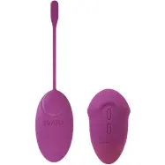 Svara: Zirra, Vibrating Egg with Remote, lila