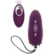 Toyjoy Happiness Knock Knock Eggstavagant Vibrator With Remote Control Purple