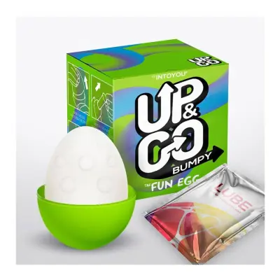 UP & GO - Bumpy Masturbator Egg