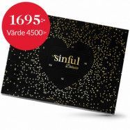 Sinful Deluxe Julkalender 2019 - TESTVINNARE