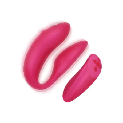 We-Vibe Chorus Vibrator For Couples With Squeeze Control Pink