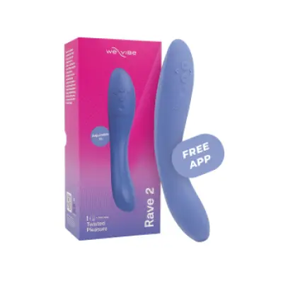 We-Vibe Rave 2 G-Spot Vibrator Blue