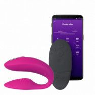 We-Vibe Sync 2 Appstyrd Parvibrator - Ljusrosa