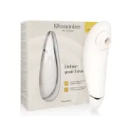 WOMANIZER - PREMIUM 2 CLITORAL STIMULATOR WARM GRAY