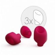 Womanizer 2GO Silikon Sughuvud 3-Pack