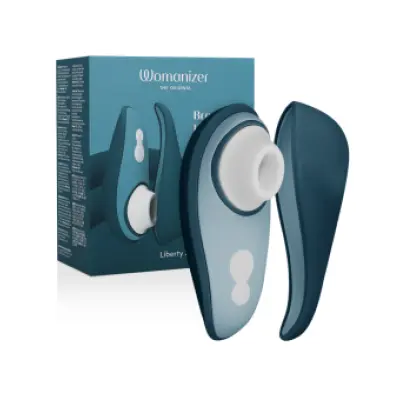 WOMANIZER - LIBERTY 2 CLITORIS STIMULATOR & SUCTION BLUE