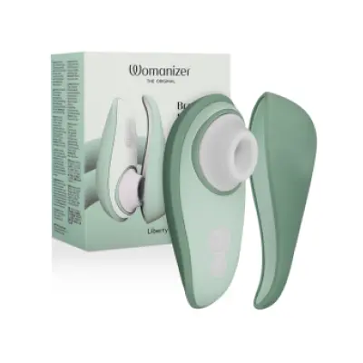 WOMANIZER - LIBERTY 2 CLITORIS STIMULATOR & SUCTION LIGHT GREEN