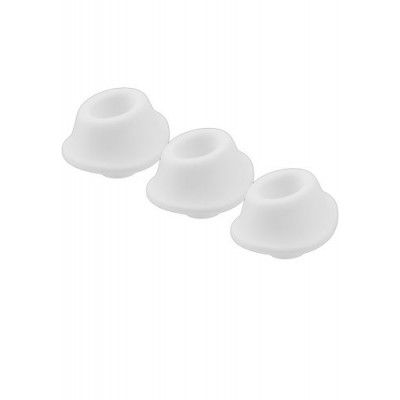 Womanizer Munstycke Vit, Medium 3-pack