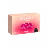 Womanizer Next Munstycke Svart, Small 3-pack