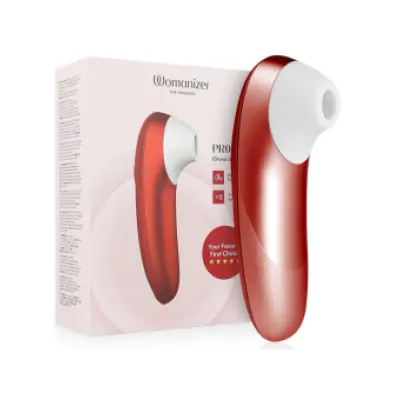 WOMANIZER - PRO VIBRANT CLITORAL STIMULATOR BURGUNDY