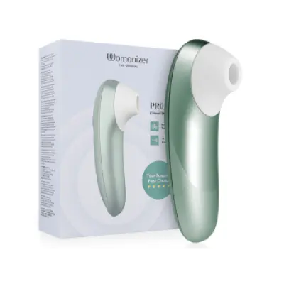 WOMANIZER - PRO VIBRANT CLITORAL STIMULATOR SAGE GREEN