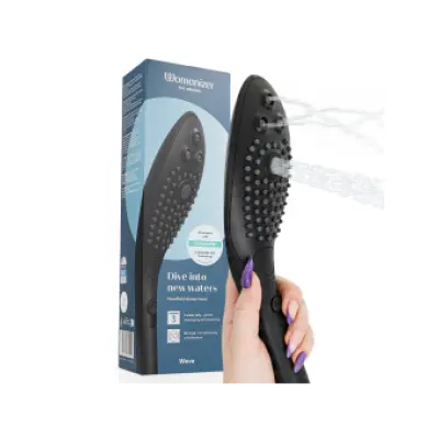 WOMANIZER - WAVE CLITORAL STIMULATING SHOWER HEAD BLACK